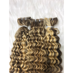 ผมมนุษย์ผมธรรมชาติแบบ100% คลื่นลึกสำหรับผู้หญิงผิวดำจากเวียดนาม - Product Image 2