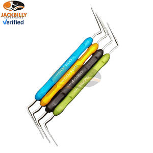 Ensemble d'instruments de remplissage composites dentaires Premium 5 pièces outils en acier inoxydable avec poignées ergonomiques norme de sécurité manuelle-MOL - Product Image 6