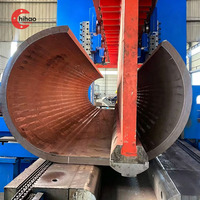 Tubería de Acero LSAW de Gran Diámetro y Pared Gruesa, API 5L ASTM A53, DE 219-2020 mm, PG 10-80 mm, para Uso Estructural en Petróleo y Gas a Alta Presión