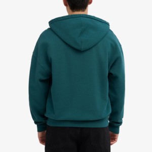 2025 nuevo diseño de logotipo personalizado para hombres 350GSM algodón poliéster mezcla polar liso en blanco sudaderas con capucha de gran tamaño para hombres - Product Image 6