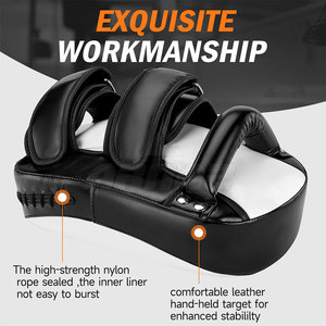 Escudo de Patadas para boxeo y entrenamiento físico con costuras reforzadas Escudo de patadas de boxeo con asas de agarre cómodas - Product Image 4