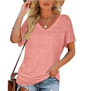 Camisetas de Cuello en V para Hombre, 100% Algodón, de Secado Rápido, Calidad Premium, Corte Regular, Multicolores, Ecológicas y Transpirables, Venta al Por Mayor OEM - Product Image 4