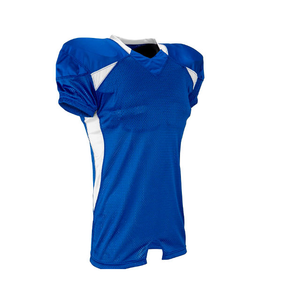 Uniformes de fútbol americano personalizados en Pakistán Malla Royalblue Sublimación Fútbol americano Fan Jersey - Product Image 4