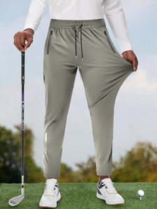 .<b>Golf</b> pants men casual fit with <b>stretch</b> fabric suitable for training outdoor walking and relaxed everyday dressing - Product Image 4