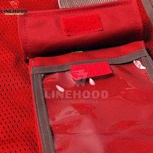 เสื้อกั๊กนิรภัยกันน้ำผ้าโพลีเอสเตอร์ของผู้ชายดีไซน์2025มีเอกลักษณ์พร้อมคุณสมบัติระบายอากาศล่าสุด - Product Image 4