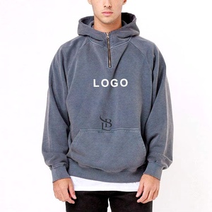 Jersey de moda informal de algodón 100% de la mejor calidad para hombre, sudaderas con capucha transpirables de gran tamaño para invierno, bordado OEM para invierno - Product Image 1