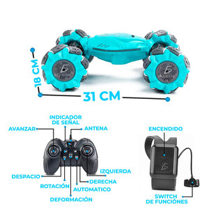 Auto Telecomandata 4WD con Sensore di Gesti, Rotazione a 360 Gradi, Frequenza 2.4 GHz - Product Image 6