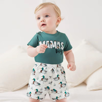 Conjunto de Ropa para Niños Pequeños Personalizable y Ecológico de Bangladesh, de Secado Rápido, Tejido de Algodón, OEM ODM, Alta Calidad, Tendencia para Todas las Temporadas