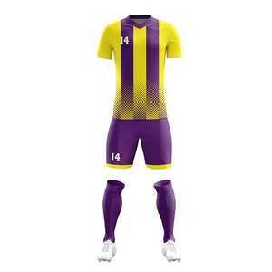 Sportswear Soccer Shirts Football Jerseys Manufacturer Custom Soccer Tracksuit Sublimation Soccer Jersey Training Uniform Sets - Product Image 2