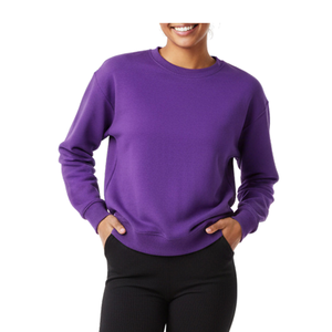 Sudadera Deportiva de Invierno Personalizada para Mujer, Estilo Universitario, Bordada, Cuello Redondo, Ajustada, Transpirable - Product Image 3