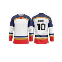 Nouveau Maillot de Hockey sur Glace Personnalisé pour Homme, 30 Points de Couture, Motif USA 1980 Miracle, Impression par Sublimation, 100% Polyester 180g, Séchage Rapide