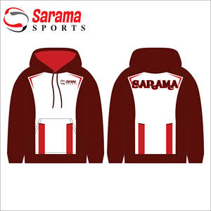 Sudadera con capucha de algodón de gran tamaño para hombre con estampado personalizado última sudadera de lana bordada patrón de animales de punto impermeable - Product Image 3