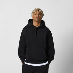 Alta calidad casual con capucha de peso pesado de gran tamaño Sudadera con capucha puff Impresión logotipo personalizado sudaderas con capucha para los hombres - Product Image 4