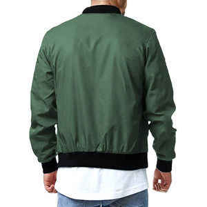 2023 vente chaude hommes soie Satin Bomber veste couleur personnalisée Logo en gros Varsity vestes Made Pakistan à la mode pour le printemps - Product Image 2