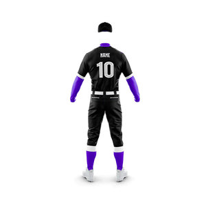 2025 nuevo conjunto completo de camisetas y pantalones de béisbol con sublimación personalizada al por mayor conjuntos de uniformes de béisbol y softbol - Product Image 6