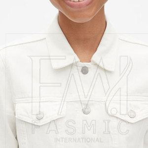 Chaqueta vaquera de estilo nuevo de invierno para mujer de alta calidad, superventas, relleno de algodón de punto, diseño de Pekín personalizado, característica transpirable - Product Image 5