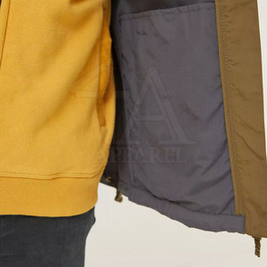 Veste coupe-vent pour hommes de qualité supérieure à manches longues avec poches, idéale pour les vêtements de mode de tous les jours - Product Image 6