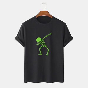 Camiseta Personalizada 100% Algodón para Hombre, Lisa, Informal, con Logotipo, Camisetas con Precio Bajo, Estilo de Material Poliéster/Algodón - Product Image 6