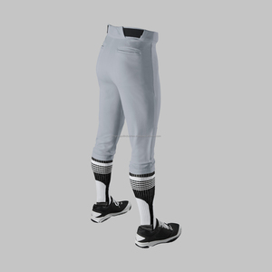 Pantalons de baseball personnalisés de haute qualité en gros Pantalons de baseball unisexes avec logo d'équipe personnalisé de grande taille - Product Image 4