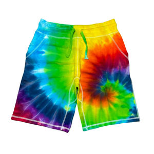 Nouveau design d'été élégant Tie Dye Short Street Wear Poche arrière Ceinture élastique Tie Dye Shorts pour hommes - Product Image 1