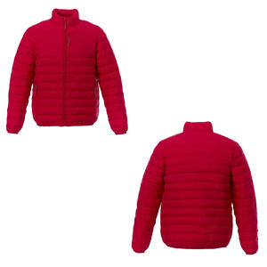 แจ็กเก็ตกันความร้อนสำหรับผู้ชายแจ็คเก็ตหุ้มเบาะสีพื้นดีไซน์ใหม่ - Product Image 5