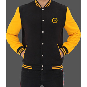 Veste d'hiver tendance avec boutons-pression durables, veste de sport pour homme, style Letterman, pour un look sportif moderne - Product Image 4