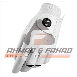 Gant de golf junior de haute qualité en cuir véritable respirant poignées rembourrées super douces couleurs tous temps pour une utilisation sportive - Product Image 1