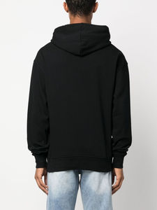 Nouveauté : sweat à capuche pour homme en molleton 100% coton mélangé avec fermeture éclair et poche, style unique, respirant, léger, uni - Product Image 2