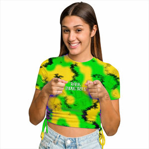 Camisetas cortas de moda para mujer, camisetas cortas cómodas para el día a día - Product Image 1