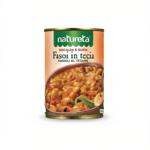 Natureta - Frijoles en Salmuera Salados 415g x 12 Unidades, Vegetales en Conserva en Olla, Almacenamiento a Temperatura Ambiente - Product Image 2