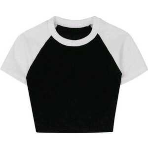 Ropa deportiva suave de alta calidad para mujer, cuello redondo, manga corta, camisetas en blanco para gimnasio, camiseta de Yoga ajustada de compresión personalizada - Product Image 2