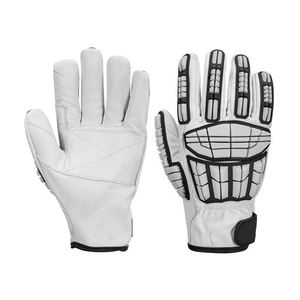 Gants de travail de sécurité TPR avec logo personnalisé OEM avec options de revêtement d'impact et disponibilité de tailles multiples au prix de gros - Product Image 1