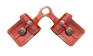 Sacs de selle de saut équestre en cuir véritable de haute qualité usinés à la main vêtements d'équitation occidentale pour chevaux - Product Image 2