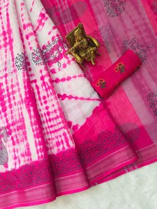 Elegante suave Georgette Saree indio étnico boda y fiesta con amplia gama de diseños lámina impresa-diseño elegante - Product Image 5