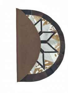 Latest Design OEM Service Low Price High Quality Geniun Cowhide Premium Leather Carpet Modern Patchwork Home Eco Friendly <b>Rug</b> - Product Image 4