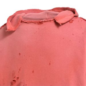 Custom Vintage Distress Paint Hoodie Acid Wash Heavyweight Sun Faded Hoodie Hombres Algodón French Terry Sudaderas con capucha de gran tamaño para hombres - Product Image 4