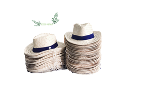 Sombrero de paja Natural 100% hecho a mano, sombrero de paja de primo ancho con Color, diseño y logotipo personalizados - Product Image 4