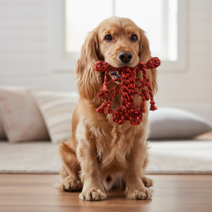 Jouet pour chien et chat Coral Pop Luxury, jouet en corde écologique qui couine, durable et plus épais pour jouer ou offrir en cadeau - Product Image 4