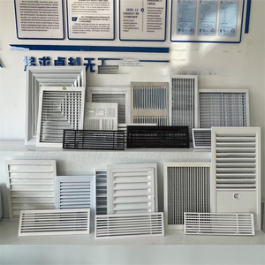 Đánh giá hàng đầu nhựa & nhôm HVAC Air Vent lưới tản nhiệt Trần khuếch tán louver lưới tản nhiệt cho điều hòa không khí - Product Image 4