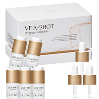 Sérum éclaircissant pour la peau à l'alpha-arbutine, ampoule liquide avec vitamine C stabilisée pour améliorer l'éclat du visage, absorption rapide