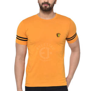 Loose Fit Venta al por mayor 100% algodón hecho hombres camiseta transpirable Low Moq camiseta para hombres logotipo impreso personalizado diseño hombres camiseta - Product Image 1