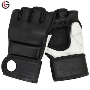 Gants de boxe MMA demi-doigt au design personnalisé en gros Logo personnalisé Votre propre conception Gants MMA - Product Image 1