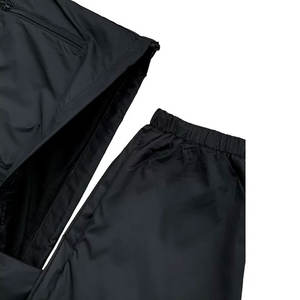 Haute qualité grande taille adultes coupe-vent ensembles confortable taille haute pantalon solide tenue décontracté pour été coupe-vent veste - Product Image 3