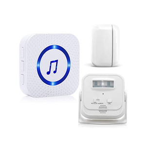 Alerta <span class=keywords><strong>de</strong></span> buzón <span class=keywords><strong>de</strong></span> alerta <span class=keywords><strong>de</strong></span> entrada con <span class=keywords><strong>sensor</strong></span> <span class=keywords><strong>de</strong></span> <span class=keywords><strong>movimiento</strong></span> Daytech, timbre <span class=keywords><strong>de</strong></span> puerta blanco inalámbrico <span class=keywords><strong>para</strong></span> negocios - Product Image 1