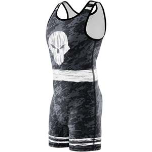Justaucorps de lutte personnalisés sublimés pour hommes, musculation, séchage rapide, spandex/coton 220g, logo personnalisé, marque privée, haute qualité - Product Image 3