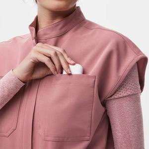 ชุดพยาบาลสครับสำหรับผู้หญิงชุดเครื่องแบบโรงพยาบาลทรงสูงกางเกงแฟชั่นระบายอากาศได้ดีน่ารัก - Product Image 5