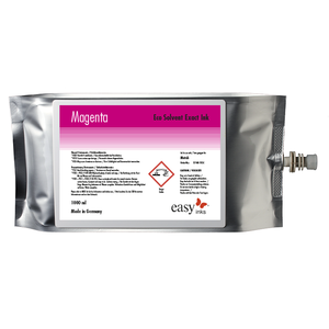 Tinta Eco Solvente Exacta de 1 Litro para Bolsa de Tinta, para Juego de Adaptadores Originales Mutoh, Incluye Tarjeta Inteligente para Impresión - Product Image 2