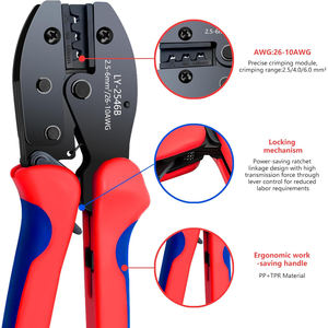 ชุดอุปกรณ์เชื่อมต่อแผงโซลาร์เซลล์ 60 ชิ้น พร้อมเครื่องมือเข้าหัวสาย 30 คู่ หัวต่อแบบตัวผู้/ตัวเมีย ทำจากทองแดงผสม มาตรฐาน IP67 รองรับแรงดันไฟฟ้า 1000V พร้อมเครื่องเข้าหัวสาย 1 เครื่อง และประแจ 2 ตัว - Product Image 3