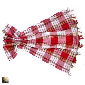 Serviette de plage Jacquard faite à la main en coton à fil élevé tissage fin finition durable motif classique tissu doux naturel garniture propre - Product Image 3