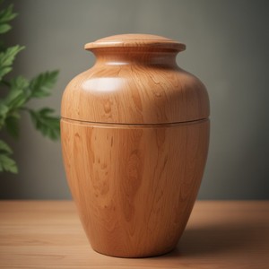 โกศเผาศพทำจากไม้แนวชนบทขี้เถ้าหรือขี้เถ้าขี้เถ้าขี้เถ้า - Product Image 2